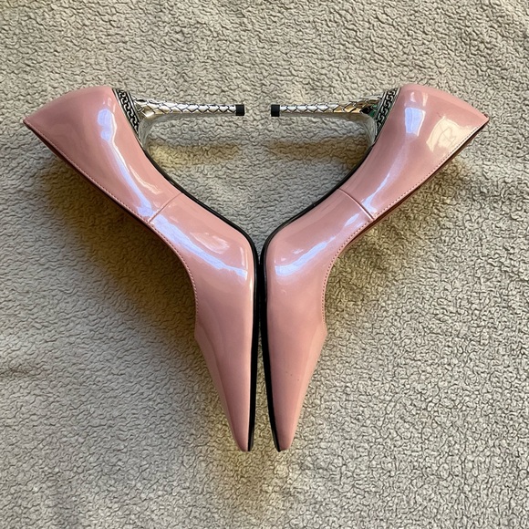J. Renee soft pink, patent leather heels - Picture 3 of 5